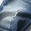 Été nouveaux hommes Stretch Short Jeans mode décontracté 98% coton haute qualité élastique Denim Shorts vêtements