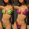 Sexig Micro Swim Wear Bikinis Mujer Brasiliansk baddräkt Push Up Women Swim Suit Solid Bathing Summer Two-Piece Suits