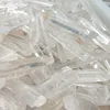 Küçük boy temiz şeffaf kristal hediye doğal berrak kristal asalar kuvars kaya iyileştirici cilalı zanaatlar298a