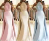 Mermaid Halter Neck Prom Klänning 2019 Billiga Appliques Top Red Carpet Holidays Graduation Wear Evening Party Gown Custom Gjorda Plus Storlek