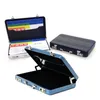 Rectangle Metal New Aluminum ID Credit Card Holder Storage Case Box Business Bank Card Holder stand Suitcase Shape Organizer