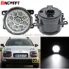 2pcs dimljusmontering Superljus LED-dimljus 12V för Citroen C4 Cactus 2014 2015 2016