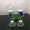 Glaspfeifen Rauchen geblasener Wasserpfeifen Herstellung mundgeblasener Bongs Phoenix Glass Pot