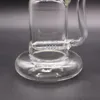 8,7-Zoll-Glas-Recycler-Bong für Wasserpfeifen, erstaunliche Vortex-konzentrierte Bohrinseln, Dabber mit Reifen-Perc-14,5-mm-Gelenk