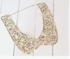 Mode-Ewelry Goth Lolita Lace Collar Choker Crystal Kettingen Hangers Mode Handgemaakte Geweven Kant Kraag Ketting Choker