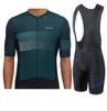 2020 cooles, kurzärmliges Radtrikot und Trägershorts von höchster Qualität, Pro-Team-Fahrradset mit Rennpassform, 4D-Gelpolster mit Italien-Bein