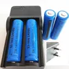 High quality 4pcs LI-ion 14500 1500mAH 3.7v lithium battery + 1pcs US/EU 16340 lithium battery charger, manufacturers direct sales