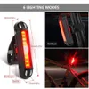 Waterdichte oplaadbare fiets licht led fiets licht set intelligente sensor voorlichten fiets accessoires lamp # 3N26