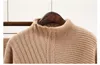 2019 Abito donna in lana lavorato a maglia morbido caldo primavera autunno abito maglione pullover femminile gonna set 2 pezzi beige, blu, kaki