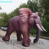 Maßgeschneiderter riesiger aufblasbarer Parade-Elefant mit Gebläse für Veranstaltung/Straße