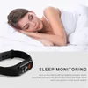 M4 inteligente Banda de Fitness Rastreador relógio de pulseira de freqüência cardíaca relógio inteligente 0,96 polegadas Smartband Health Monitor Pulseira PK mi Banda 4 M3