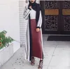 Jupe Femme Fashion Elegant Modest Muslim Fonds Jupe au crayon Longue Longueur-Longueur Encaisselle Partie de coton tricoté Vêtements islamiques Y190428