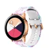 20 mm Uhrenarmband für Samsung Galaxy Watch Active, 42 mm Sport-Silikon-Ersatzband für Samsung Gear Sport S2 Armbandgürtel für Amazfit