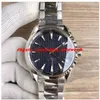 Luxury Watch 9 Style Mens 41 5mm Automatic Movement Stainless Steel Bracelet 150m MAN WATCH Wristwatch261p