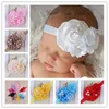 2020 Baby Girl Headbands Elastic Girls Hairband Flower Christmas Baby Hair Accessories Infant Toddler Girls Photography Props 10 Colors