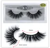 20 Стили Ложные 3D норка волос Ресницы Толстые Cross Long Lashes Soft Многослойные Wispy Поддельные норка Ресницы Extension Макияж инструменты