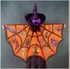 Cabo de Halloween Cape Kids Meninos Meninos Meninas Bruxa Cosplay Festa Fase Performance Roupas Butterfly Wings 10 estilos