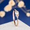 anillo de perlas de oro de 18k