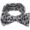 Новый дизайн Baby Big Bowknot Leopard Princess Girl Hair Band Band Bab