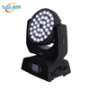 2in1 Flycase/Road Case 36*18W 6in1 RGBAW+UV LED Zoom Moving Head Wash Light DJ Light Lyre Disco Lighting