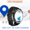 Nouveau produit IP67 étanche gps navigation voiture 2g 3g 4g carte sim montre intelligente support google map caméra GPS fréquence cardiaque smartwatch