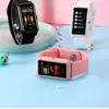 Nyaste anti Lost Child GPS Tracker SOS Smart Monitoring Positioning Phone Kids GPS Baby Watch Compatible iOS Android -telefoner