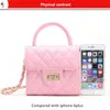 Kids Handbags Korean Mother And Daughter Matching Tote High Quality Baby Girls Mini Princess Purses Should Bags Birthday Gifts