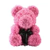 9quot Rose Bear Soap Flower Teddy Birthday Birthday Valentine039s Day Creative Wedding Gift Girls Favor Dec4736760973