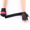 Fashion-Men Nylon Cycling Gloves Anti-slip Breathable Men Outdoor Tactical Gloves Male Fingerless Gym