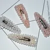 Beautiful Crystal Hair Pins Side Clips Hair Grips Hair Accessories Fashionable Hairs Jewelry For Women Girls