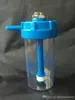 Oxygen bottle acrylic hookah Wholesale Glass bongs Oil Burner Glass Water Pipes Oil Rigs Smoking Free