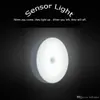 6 Sensor recarregável LED Night Light Mini luz da lâmpada com configuração na bateria Para Crianças Crianças Sala Quarto escadas Cabinet Lighting