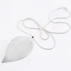 Leaf gold necklace 4 colors personality simple natural leaf sample fashion pendant jewelry decoration free shipping