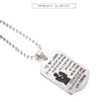 Colar de aço inoxidável To My Love Couple dog tags colares Love Forever Jewelry presente Love Colares