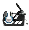 Wholesales Free shipping 5 in 1 Heat Press Machine Digital Transfer Sublimation T-Shirt Mug Hat Plate