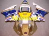 Zestaw do obróbki motocykli do Honda CBR900RR 919 98 99 CBR 900RR 1998 1999 Abs Blue White Yellow Fairings Set + Gifts HC03