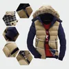 2019 New Men Overcoats Mens Brand Clothing Winter Men's Thick Coats Warm Male Jackets Padded Casual Hooded Thermal Parkas M-4XL