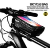 Bike Bag Front Frame Top Tube Waterproof Support Smartphone Phone oouch Cycling Bicycle Rack Bags Mtb Hard Mountain Road Accessories