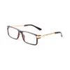 occhiali da sole firmati montatura moda occhiali ottici porta lenti da vista per occhiali da vista firmati da uomo da scrivania Hot Brand clear lens panther square Con scatola originale