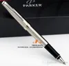 شحن مجاني Parker Sonnet Red Gold Roller Pen Medium Nib 0.5mm توقيع Pallpoint Pen Pen Pen Pen School School Morteriery Stationery