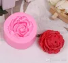 Moule à chocolat Rose 3D, outils de décoration de gâteau Fondant, moule à savon en Silicone, moule à gâteau en Silicone XB11452389