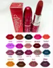 Drop Ship Matte Lipstick M Makeup Luster Retro Lipsticks Frost Sexig Matte Lipsticks 3G 20 Färger Läppstift med engelska namn