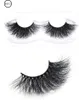 Nyaste 25mm Mink False Eyewashes 5d Mink Lashes Mjuk naturlig tjock korshandgjord med paket J1052