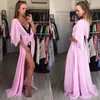 Yaz Seksi Plaj Uzun Elbise Kadınlar Kırmızı Robe Bikini Kapak Yukarı Tunik Kaftan Şifon See-through Mayo Long Beachwear11