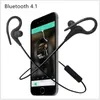 Bluetooth Sport Earphone Super Stereo Sweattproof Running med Mic Ear Hook Bluetooth Headset324Z45540348914686
