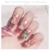 6pcslot 3d grazioso orso in resina art art decorazioni aurora rinestone per chiodi glitter gelati ornamenti fai da te gel manicure di gel fai -da -te accessori2383934