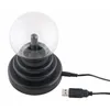 Magic Plasma Ball Night Light Kid Room Party Dekoration Elektrostatisk Sphere Light Gift Lightning Crystal Touch Control Lamp