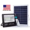 Lagerbestand in den USA +Solar-Flutlicht 10 W 40 W 60 W 100 W Outdoor-Flutlichter IP65 Flutlichtstrahler Solarbetriebenes LED-Flutlicht Außenwand