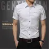 Designer homem negócio manga curta camisa casual multicoror sólido cor nova camisa moda verão homens bolso botões de lapela camisa camisa roupas
