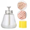 150ml Glas Nail Art Pump Dispenser Tom flaska Akryl Gel Polsk Remover Cleaner Vätskebehållare Förvaring Tryckflaska